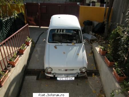 fiat 850 in curs de restaurare - masina nu a fost niciodata vopsita sau chituita - Masina mea