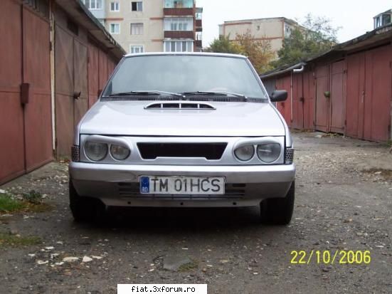 fiat ritmo - poza 2 masca de faruri modificata care a mai - Masina mea...