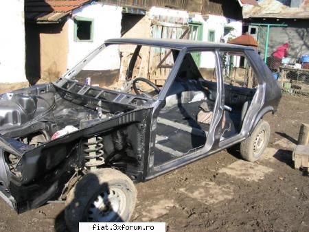 fiat ritmo - inainte de echipare - Masina mea...