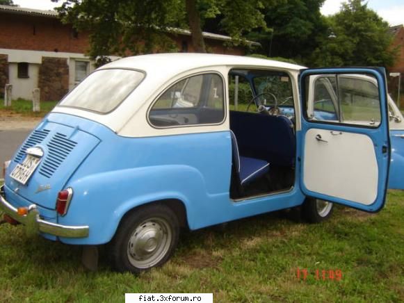 fietelul meu - si inca un foto cu Multipla - Club Fiat 500 & 600