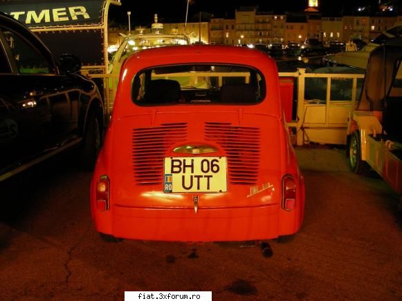 fietzelul nostru ... va place? - Poza de pe Flickr cu masina in sudul Frantei - Club Fiat 500 & 600