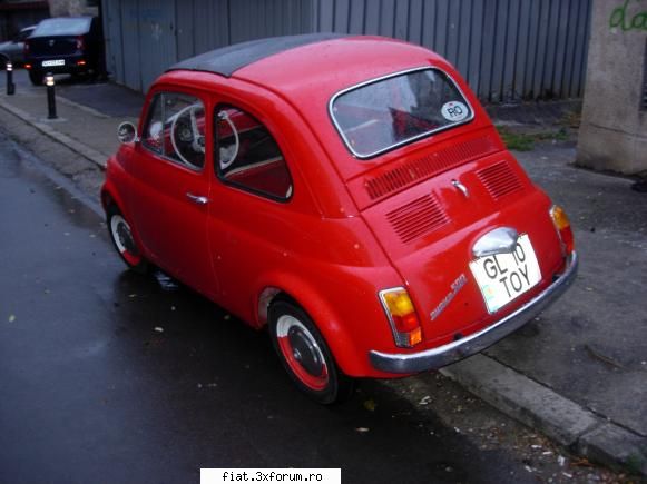 final de restaurare- F 500. - biker - Club Fiat 500 & 600