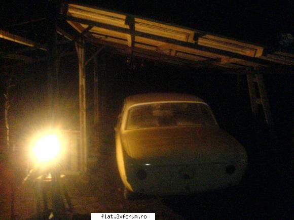 ford taunus 17m p3 1963 - iata si o poza cu taunusul si garajul pentru care - Alte marci