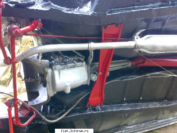 ford taunus 17m p3 1963 - cutia de viteze , cadanul si toba puse la loc - Alte marci