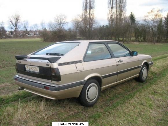 forduletzul meu... - ultima achizitie.....Audi Coupe Gt, an 86, motor - Alte marci