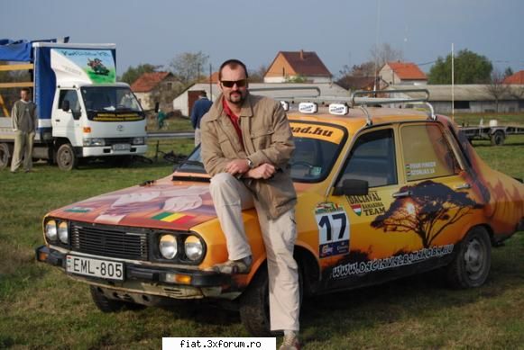 forduletzul meu... - si pilotul dl.Nagy...si masina care a parcurs - Alte marci