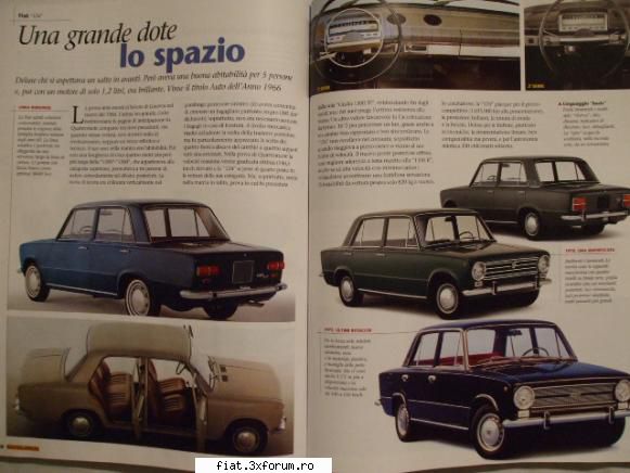 ghidul colectionarului de Fiat - sport1299 - Tehnic
