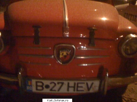 grila abarth - alta desi e intuneric - Club Fiat 500 & 600