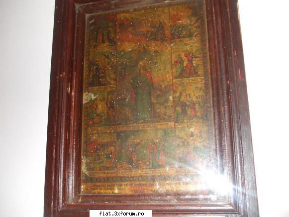 icoana veche litografie - Vand icoana f veche LITOGRAFIE , perforata de - Classic corner