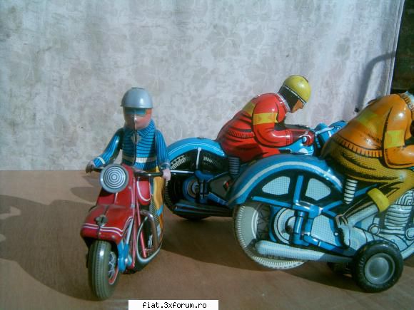 jucarii vechi,antice si de demult, din tabla litograafiata - MOTOCICLETA MOTORAS CU - Classic corner