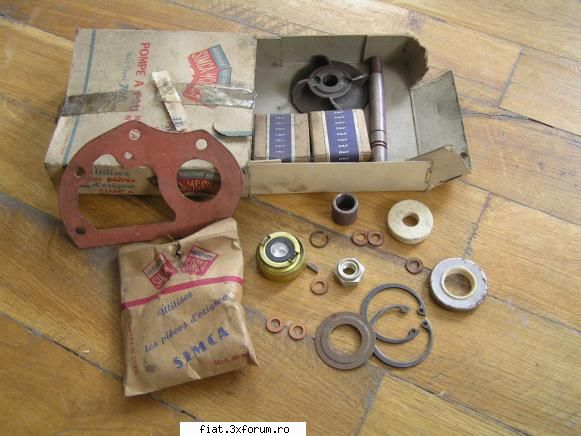 kit reparatie pompa de apa Simca Ariane, Aronde, Vedette - set complet reparatie, NOS, piesa - Anunturi