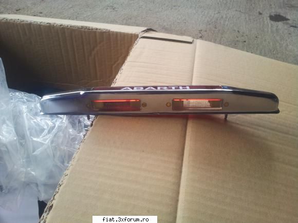lampa numar Abarth noua - bodonel - Bursa