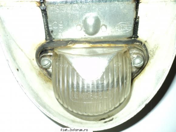 lampa numar VW brosuta model vechi - abarth_mcm - Anunturi