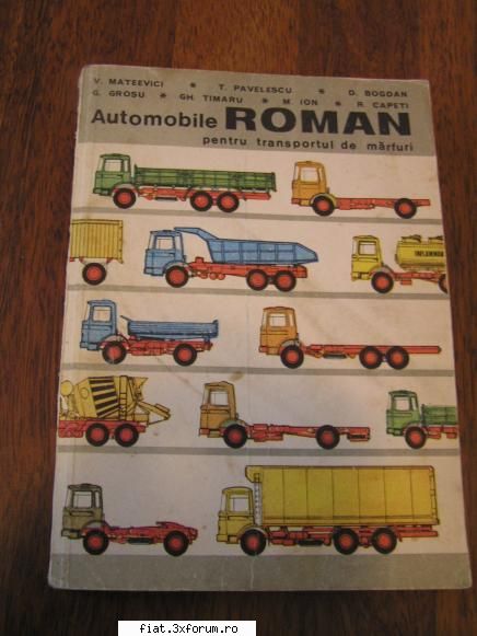 manual automobile ROMAN pentru transportul de marfuri - o carte interesanta editata de Editura - Anunturi