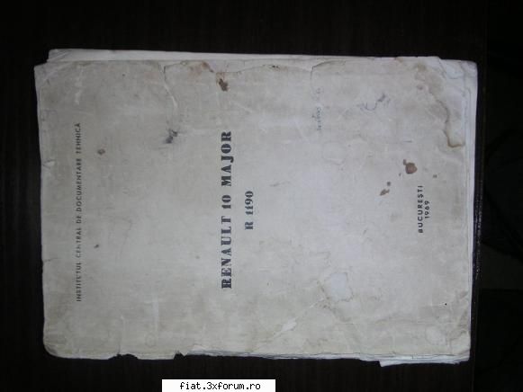 manual renault major - manual lb romana lipsesc 8 pagini, 80 lei - Anunturi
