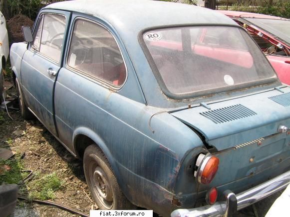 masini care NU au supravietuit - fiat 850, remat masinistilor, cluj-napoca - Classic corner