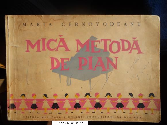 obiecte vechi - VANDUT- Carte veche muzica : "Mica metoda de - Classic corner