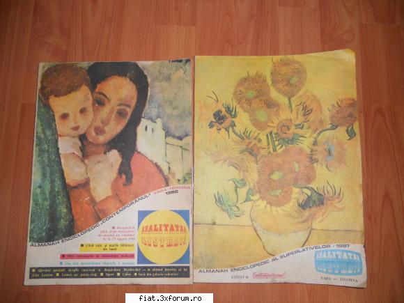 obiecte vechi - Almanah enciclopedic ''Contemporanul'' 1986,1987 - Classic corner