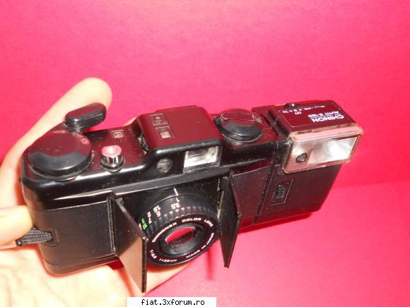 obiecte vechi - CHINON Bellami 35mm Compact Full Frame Camera - Classic corner