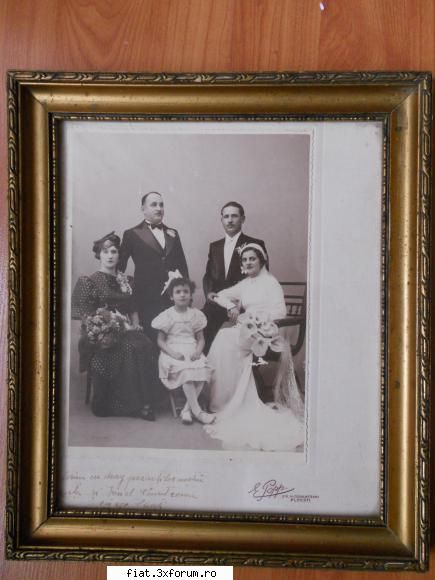 obiecte vechi - Tablou vechi 1937 , Ploesti Poza de familie - Classic corner