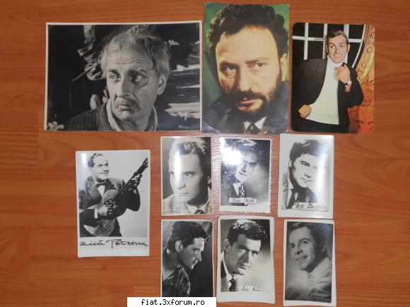 obiecte vechi - Lot 10 Fotografii Actori Interbelici - Classic corner