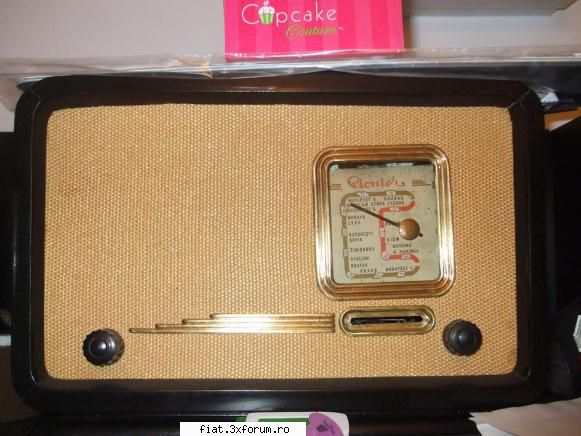 obiecte vechi - radio romanesc Pionier S503A - 400 lei - Classic corner