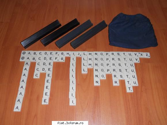 obiecte vechi - Joc SCRABBLE ROMANESC. NU stiu daca este complet - Classic corner