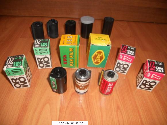 obiecte vechi - Lot 9 FILME FOTO VECHI - FOLOSITE (OR WO NP 20 si - Classic corner
