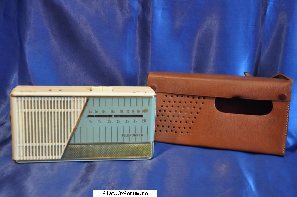 obiecte vechi - Telefunken: Famulus 3971 Radio portabil Anii '60 - Classic corner