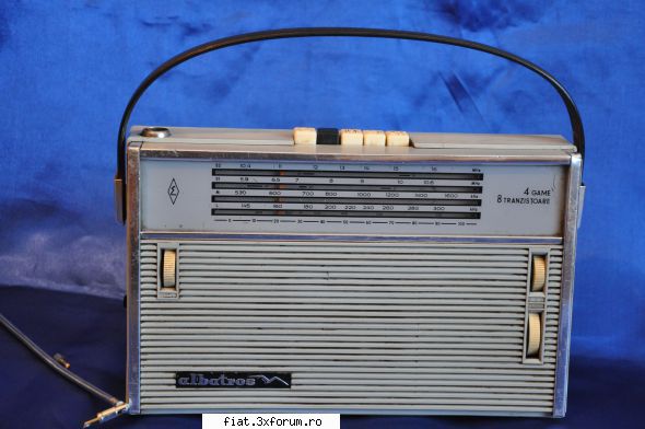 obiecte vechi - Radio Rom�nesc ALBATROS. Stare estetica buna. Are - Classic corner