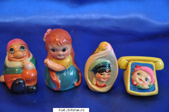 obiecte vechi - Lot 4 Ascutitori chinezesti vechi din ceramica - Classic corner