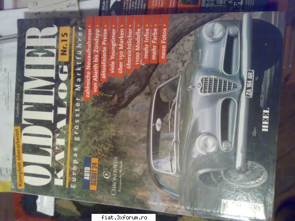 oldtimer katalog - se vinde oldtimer katalog din germania -400 de - Anunturi