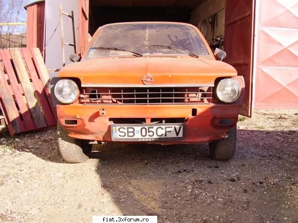 si din fata fara aripi opel kadett c 1977