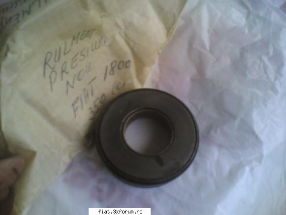 piese fiat 1300, 1500, 1800,2300 - rulment presiune fiat nou pret 50 ron VINDUT - Bursa