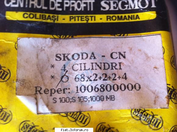 piese noi - SKODAM 1000MB - detaliu pe poza - Anunturi