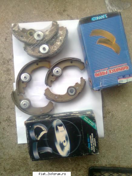 piese noi si second hand fiat 600 - se adauga 2 seturi complete de 8saboti fata-spate - Bursa