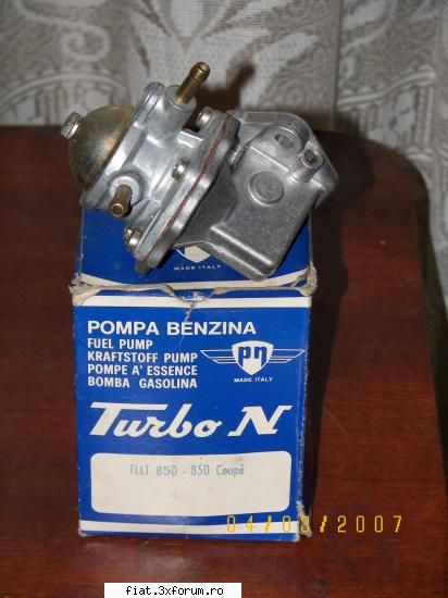 pompa benzina noua Fiat 850 - pompa noua- 150 ron VANDUT - Bursa