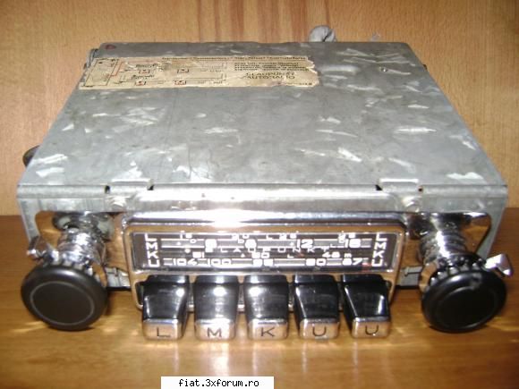 radio-urile noastre - Celebrul Koln,dar acuma reparat si completat - Classic corner