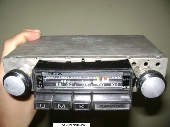 radio-urile noastre - Am si eu un mic Philips "Made in Germany" ani '70 - Classic corner