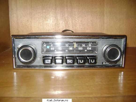 radio-urile noastre - Una mai eleganta... Blaupunkt Frankfurt din 1972 - Classic corner