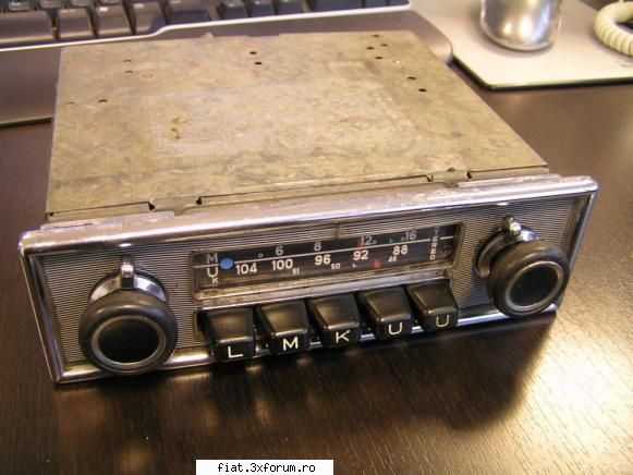 radio-urile noastre - blaupunkt frankfurt stereo, dotare pe mercedes - Classic corner
