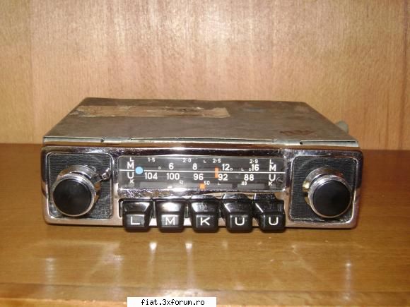 radio-urile noastre - Blaupunkt Frankfurt din 1970 - Classic corner