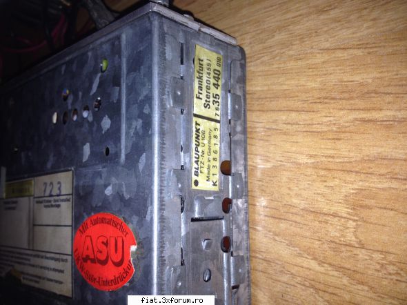 radio-urile noastre - Blaupunkt Frankfurt Stereo tind sa cred ca a fost - Classic corner