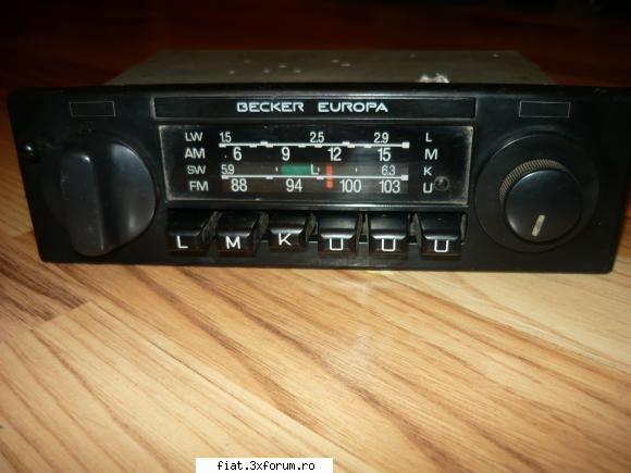 radiouri auto - 5. beker europa - Anunturi
