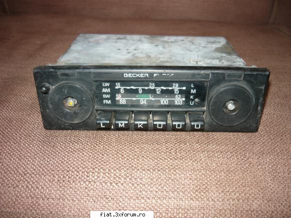 radiouri auto vechi - radio blaupunkt beker europa - Anunturi