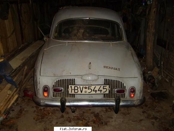 registrul RENAULT DAUPHINE din RO :) - asa era de vanzare - Classic corner