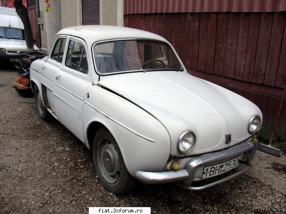 registrul RENAULT DAUPHINE din RO :) - si asta se vindea - Classic corner