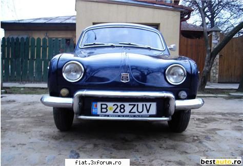registrul RENAULT DAUPHINE din RO :) - iaca inca una frumoasa din bucuresti : renault - Classic corner