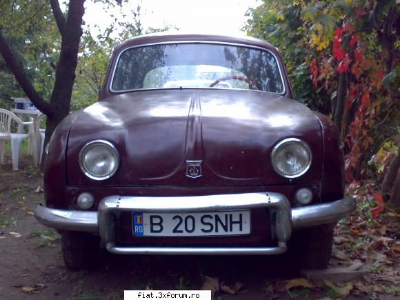 registrul RENAULT DAUPHINE din RO :) - inca o bucuresteana - Classic corner