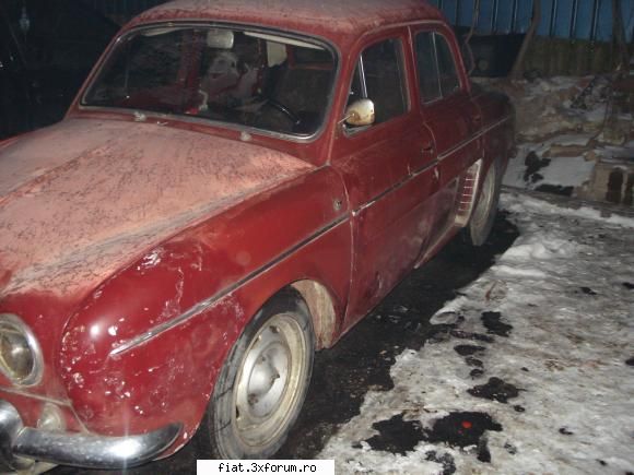 registrul RENAULT DAUPHINE din RO :) - salut.daca nu deranjez pun si eu cateva poze cu - Classic corner